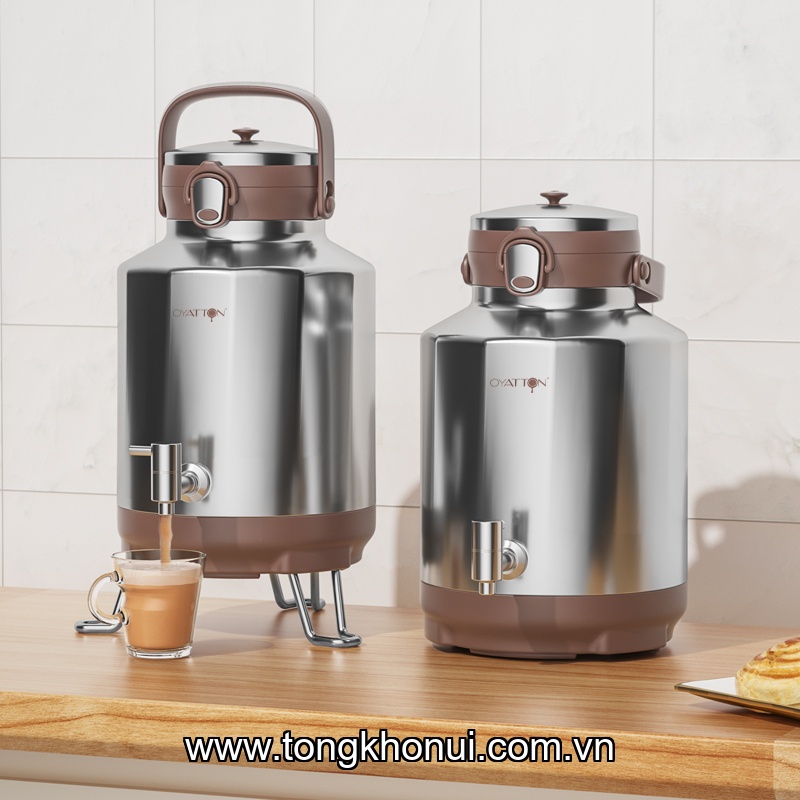 BÌNH BẢO ÔN OYATTON GRAND MASTER O409 7200ML – 6 LỚP CHÂN KHÔNG, VÒI RÓT, KHÓA KÉP! ảnh 8